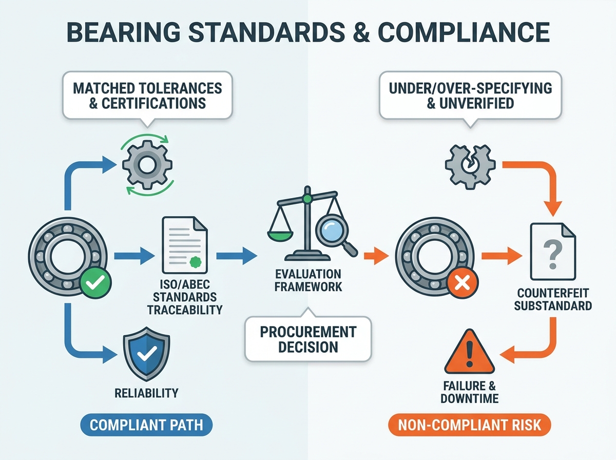 Industrial component compliance verification